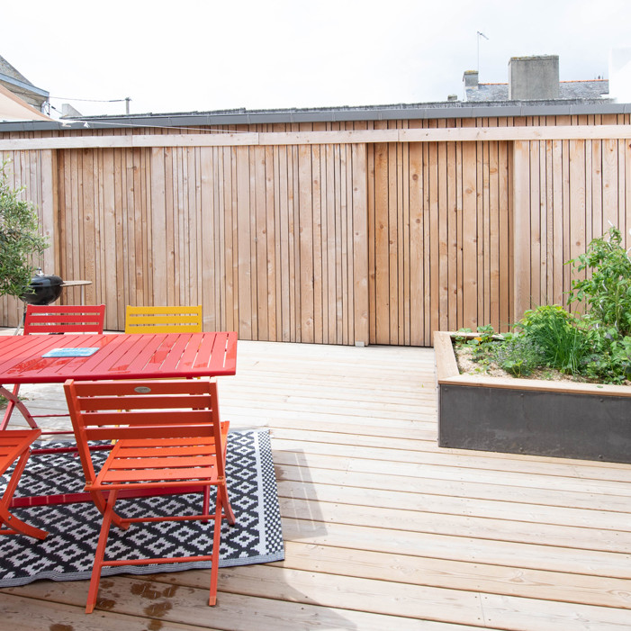Terrasse, Conarneau, Finistère, Bretagne