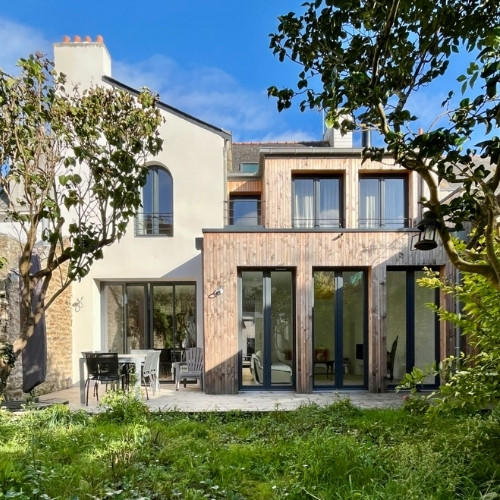 Extension de maison Concarneau - 38m² - BERTHE ET TABURET ARCHITECTES (29-CONCARNEAU) - Woodewood Finistère