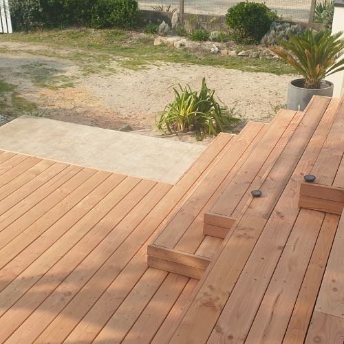 Terrasse Névez - Terrasse Lames DOUGLAS - Woodewood Finistère