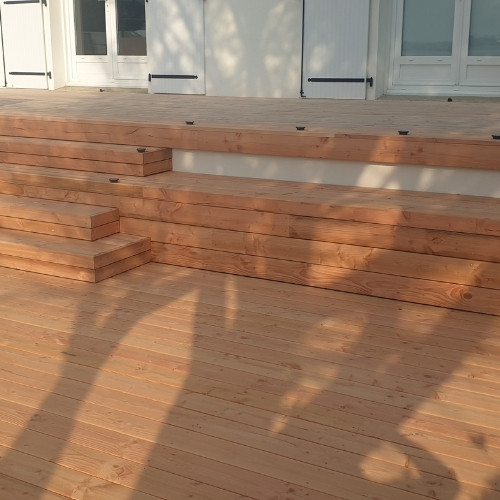Terrasse Névez - Terrasse Lames DOUGLAS - Woodewood Finistère